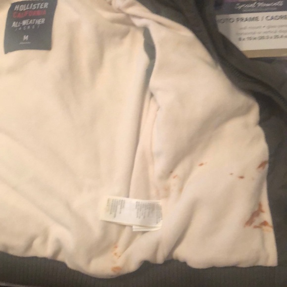 Hollister green bomber jacket size medium - Picture 4 of 4